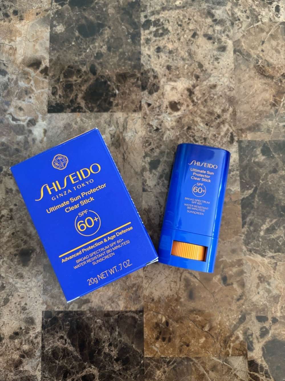 Shiseido Ultimate Sun Protector Clear Stick SPF 60+ 20g Suncare Exp 01/27 New